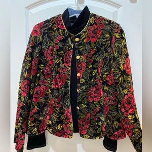 Top and Jacket Holiday Set Velvet